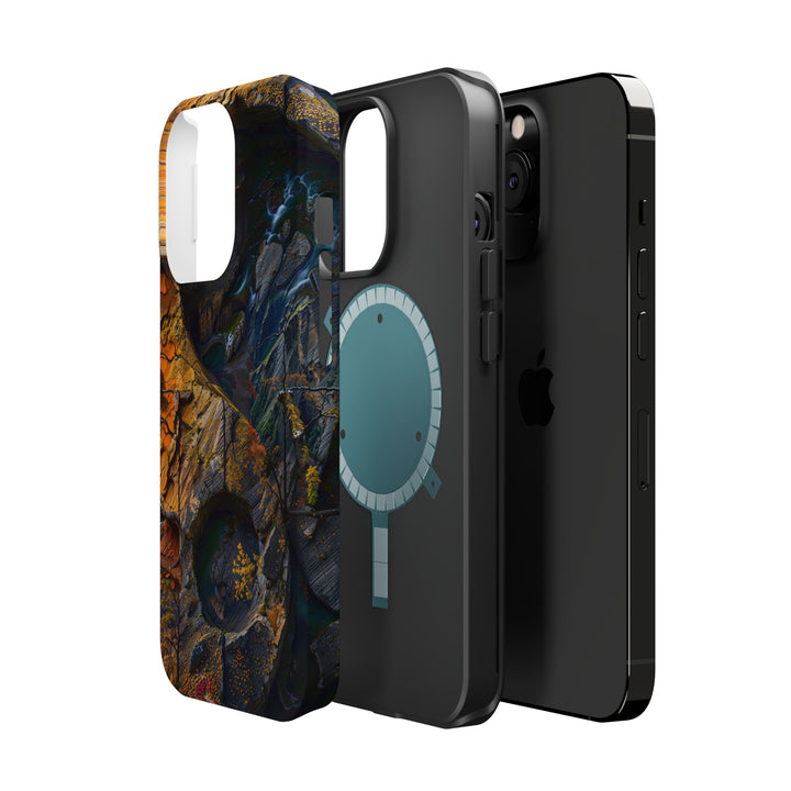 Autumn Geometric Contrast - MagSafe Tough Case