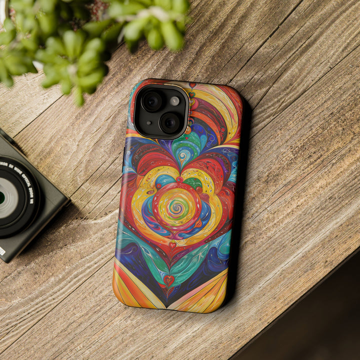 Vibrant Swirling Emotions - MagSafe Tough Case