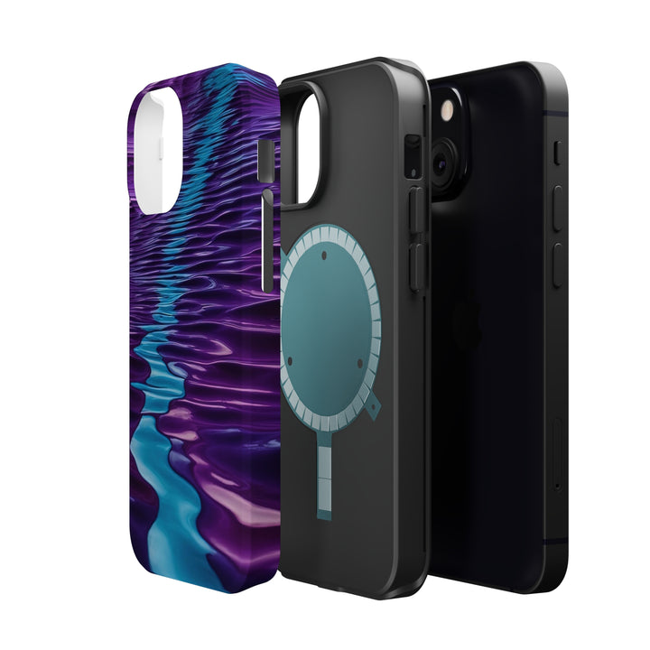 Amethyst Waves Illusion - MagSafe Tough Case