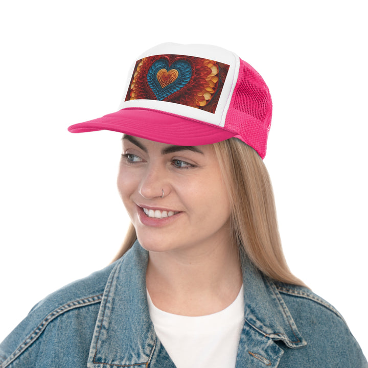 Vibrant Heart Layers - Trucker Hat