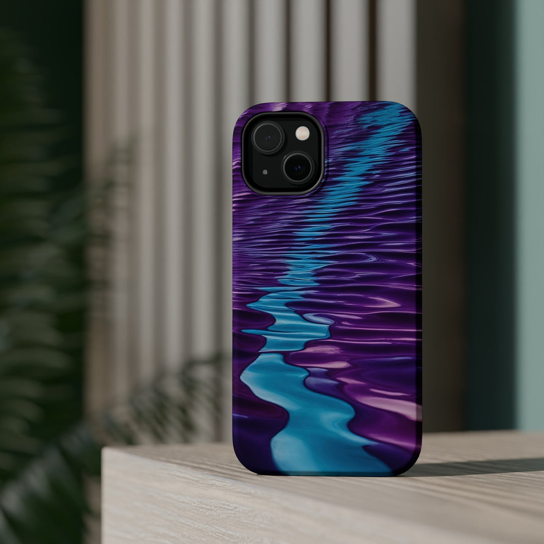 Amethyst Waves Illusion - MagSafe Tough Case