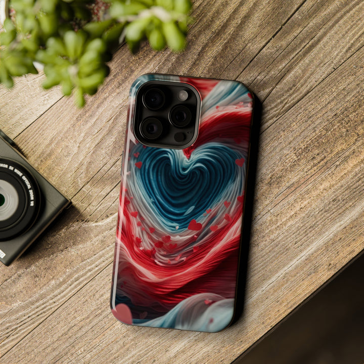 Swirling Heart Embrace - MagSafe Tough Case