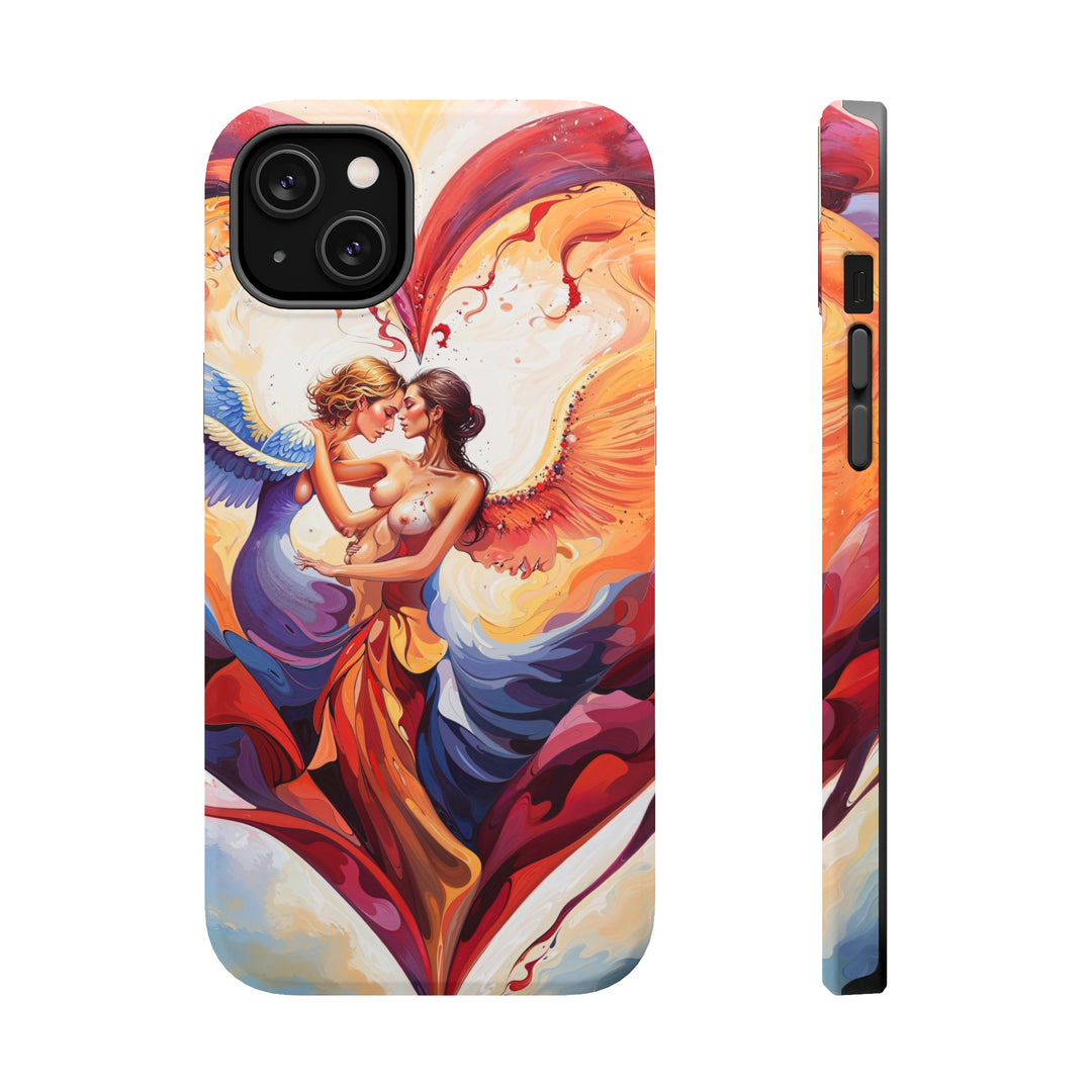 Celestial Love Embrace - MagSafe Tough Case