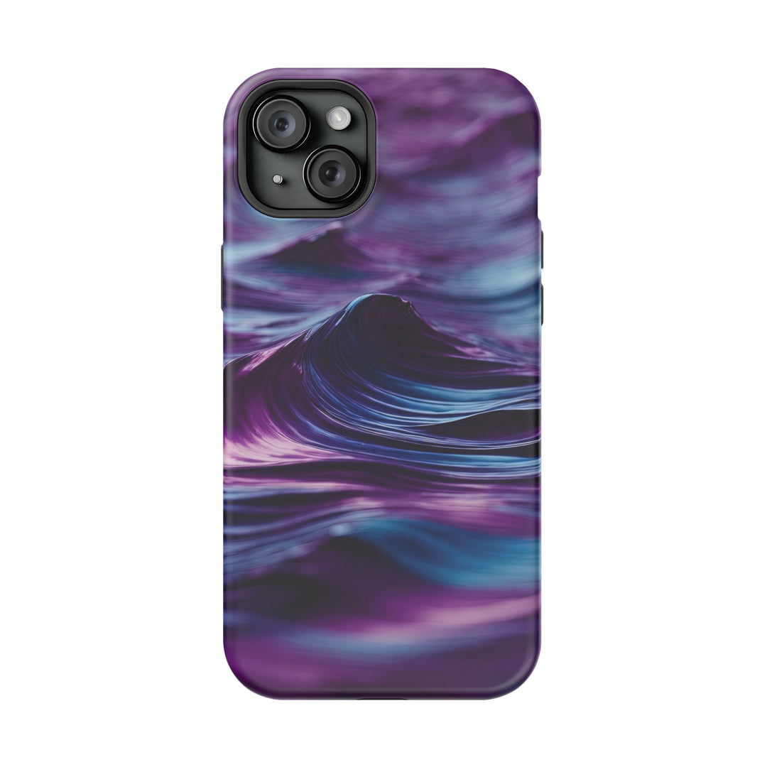 Purple Ocean Waves - MagSafe Tough Case