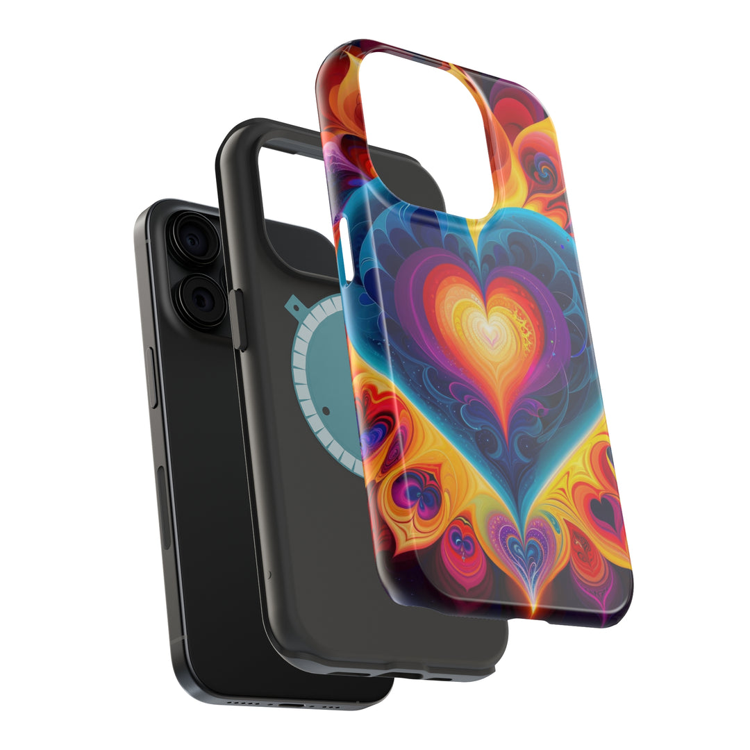 Cosmic Vibrant Heart - MagSafe Tough Case