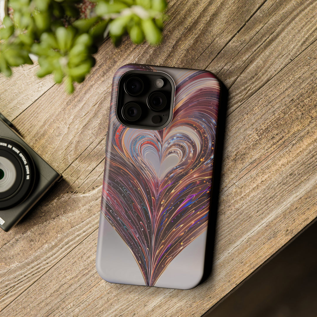 Luminous Swirling Heart - MagSafe Tough Case