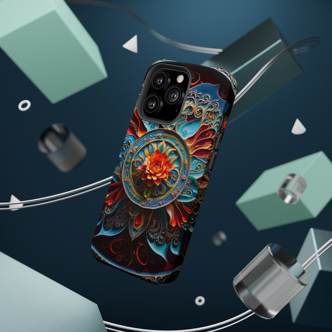 Intricate Floral Mandala - MagSafe Tough Case