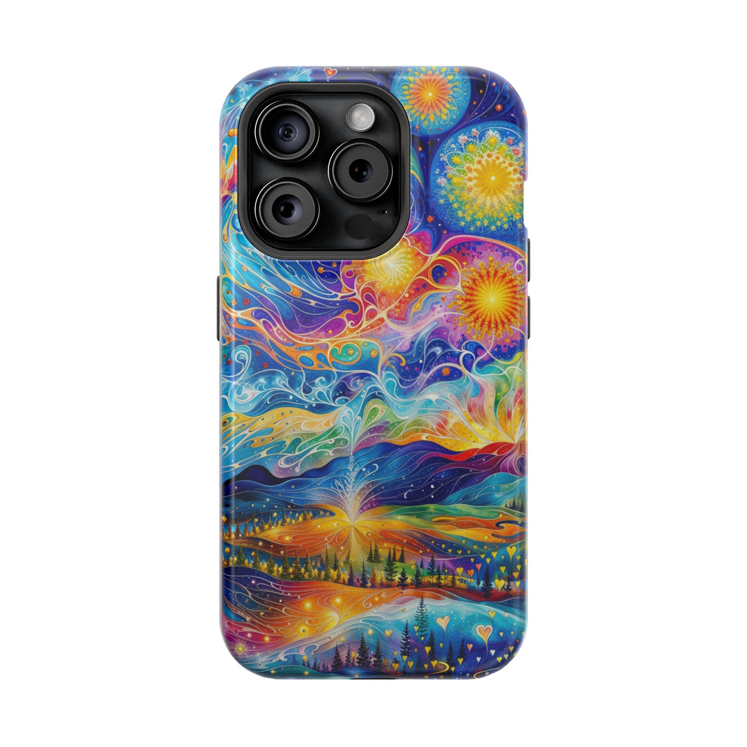 Cosmic Vibrant Landscape - MagSafe Tough Case