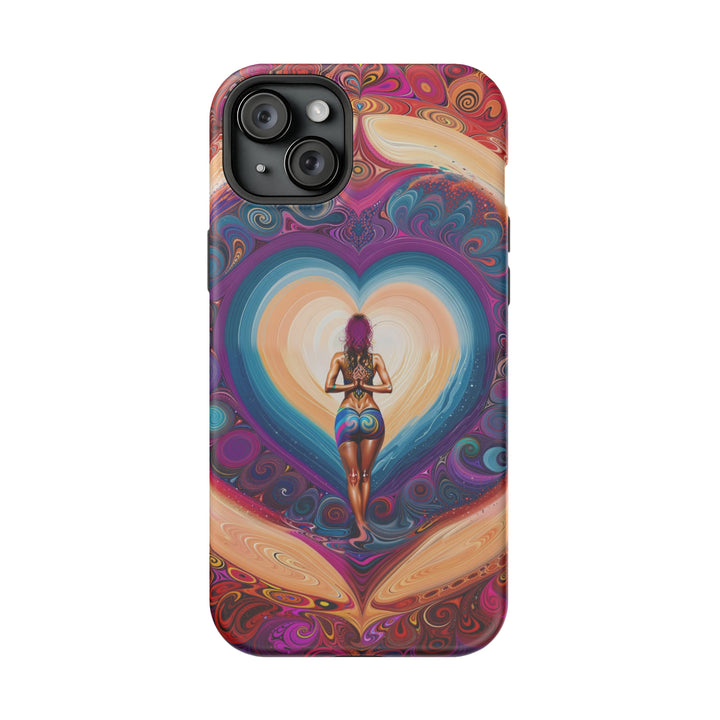 Cosmic Heart Vortex - MagSafe Tough Case