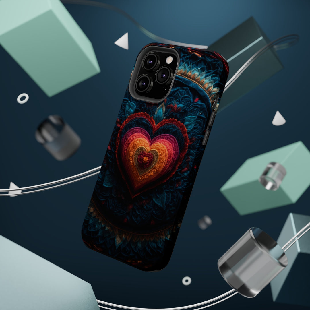 Nested Heart Tapestry - MagSafe Tough Case