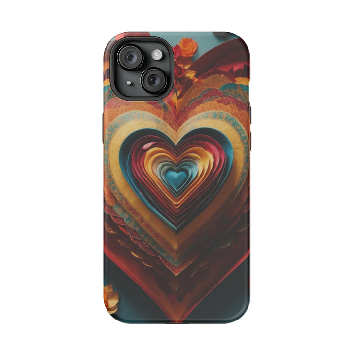 Infinite Layered Hearts - MagSafe Tough Case