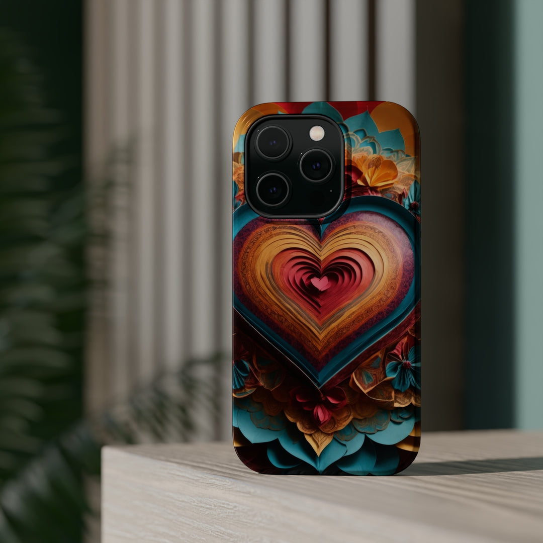 Infinite Layered Heart - MagSafe Tough Case