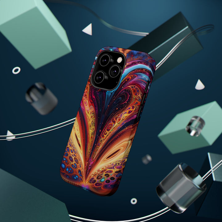 Cosmic Vibrant Swirls - MagSafe Tough Case