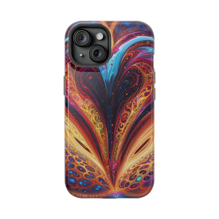 Cosmic Vibrant Swirls - MagSafe Tough Case