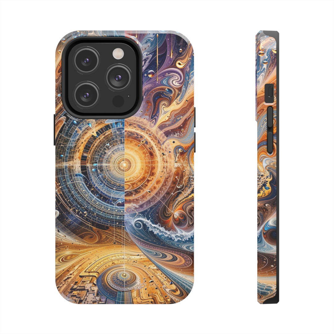 Cosmic Vortex Harmony - Tough Phone Case