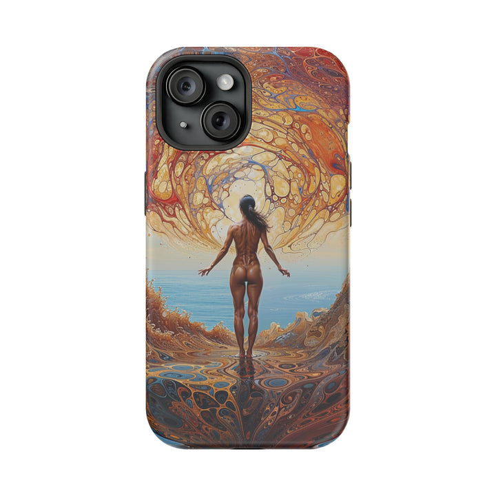 Ethereal Swirls Journey - MagSafe Tough Case