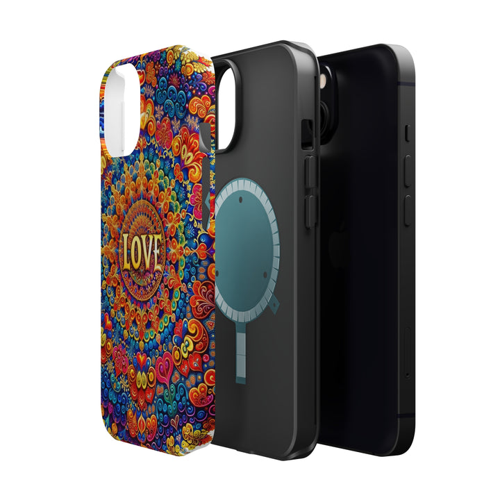 Vibrant Love Mandala - MagSafe Tough Case