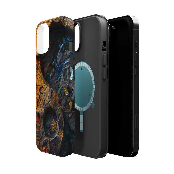 Autumn Geometric Contrast - MagSafe Tough Case