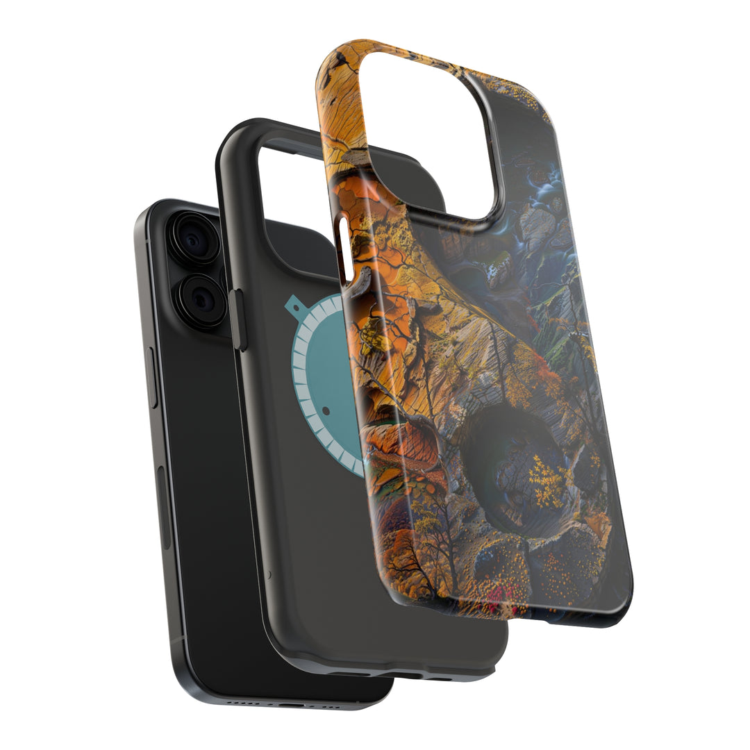 Autumn Geometric Contrast - MagSafe Tough Case