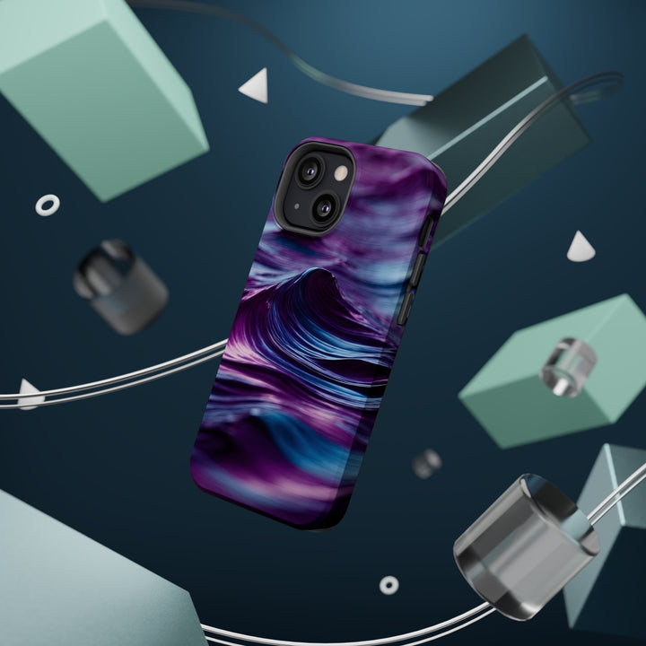 Purple Ocean Waves - MagSafe Tough Case