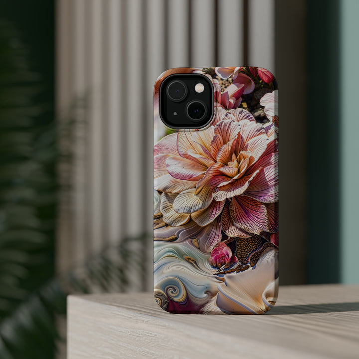 Floral Swirl Essence - MagSafe Tough Case