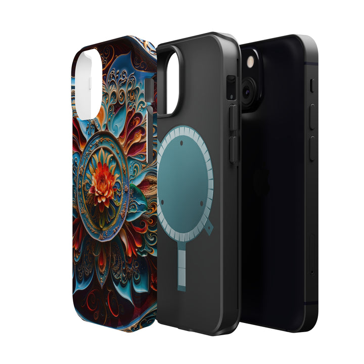 Intricate Floral Mandala - MagSafe Tough Case
