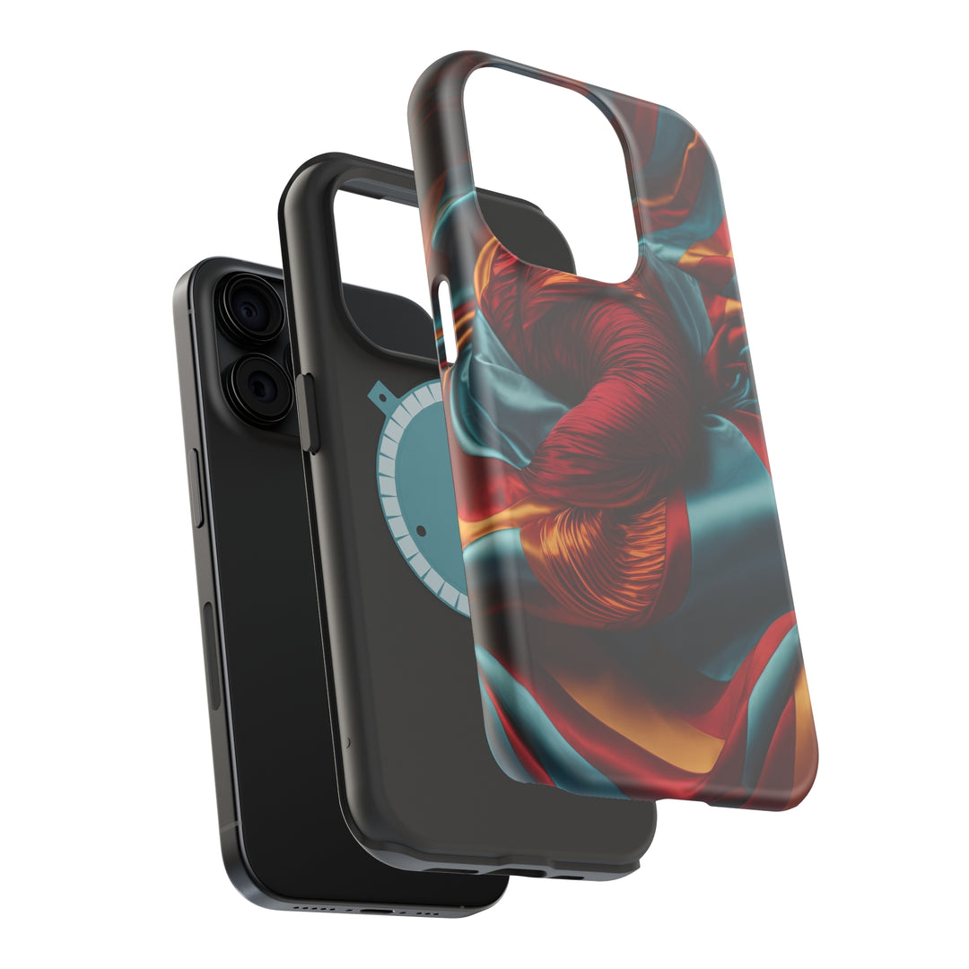 Vivid Silk Swirls - MagSafe Tough Case