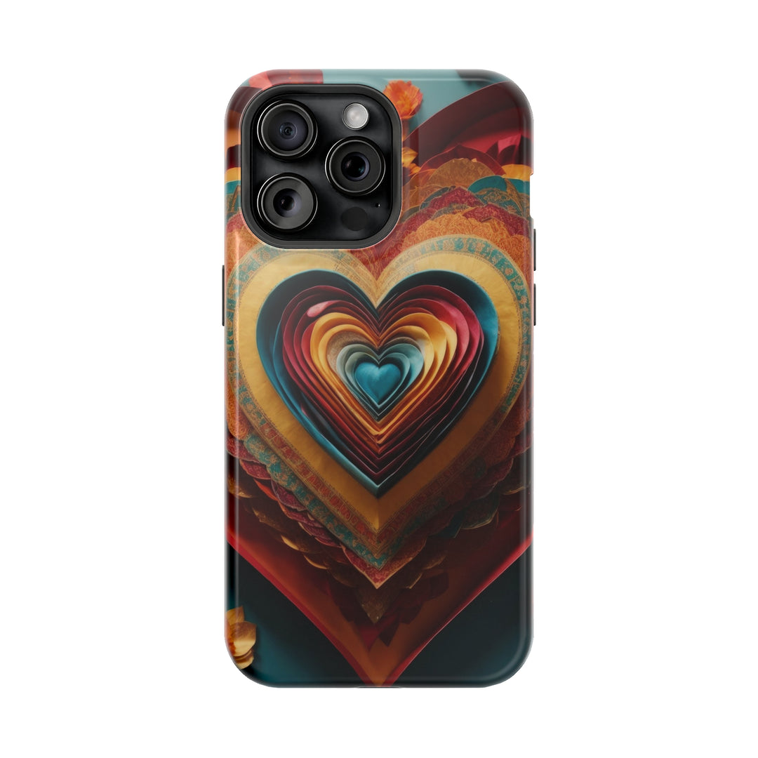 Infinite Layered Hearts - MagSafe Tough Case