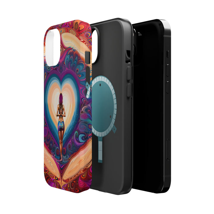 Cosmic Heart Vortex - MagSafe Tough Case