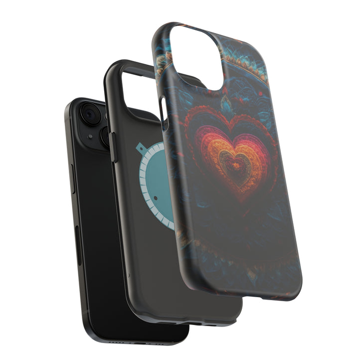 Nested Heart Tapestry - MagSafe Tough Case