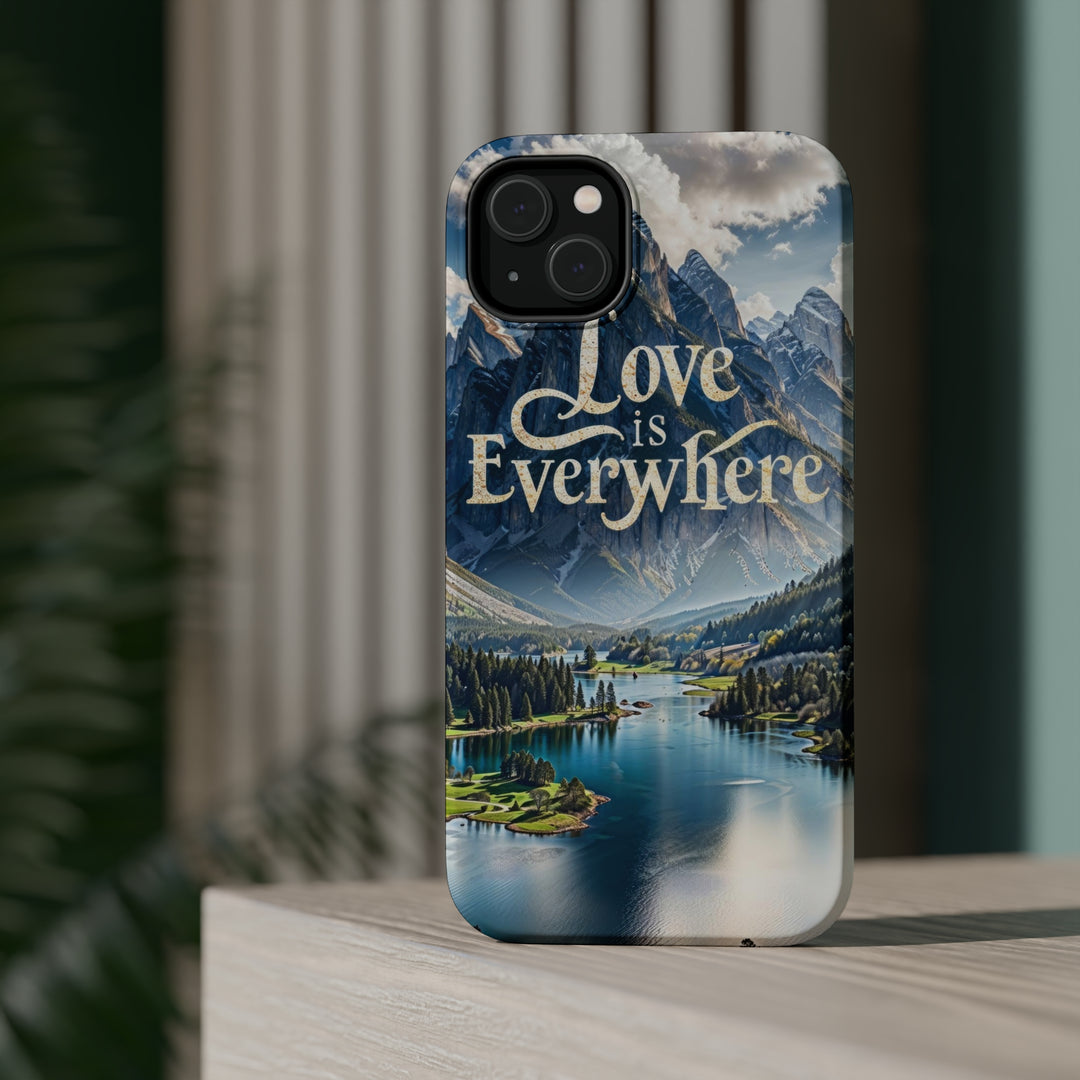 Mountainous Love Reflection - MagSafe Tough Case