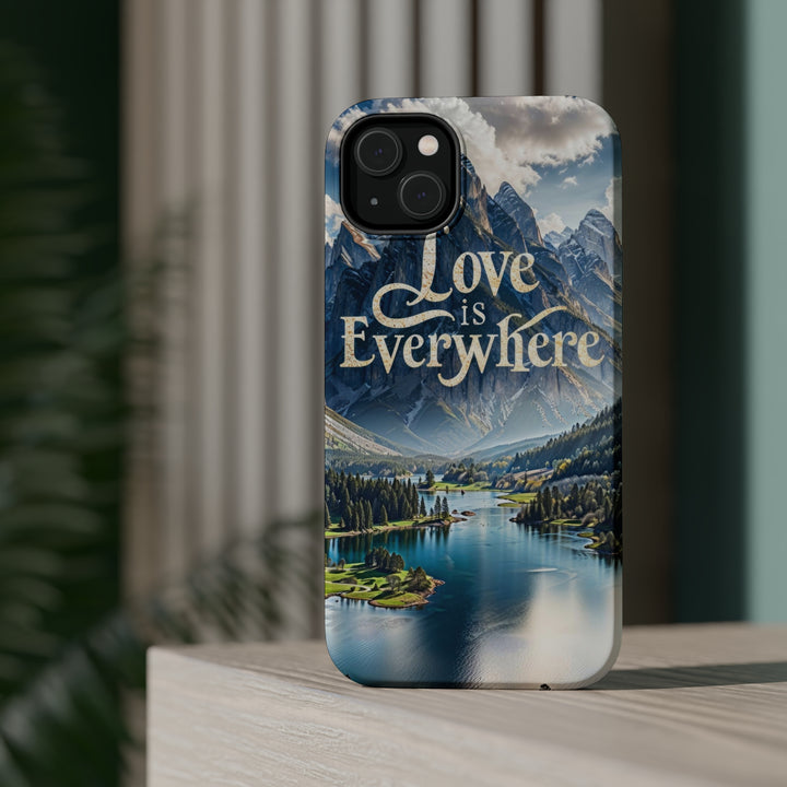 Mountainous Love Reflection - MagSafe Tough Case