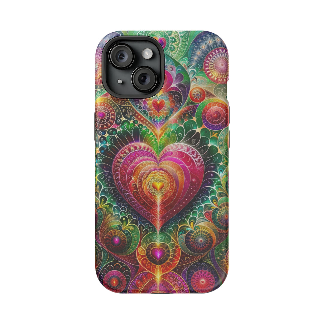 Kaleidoscopic Heart Symphony - MagSafe Tough Case