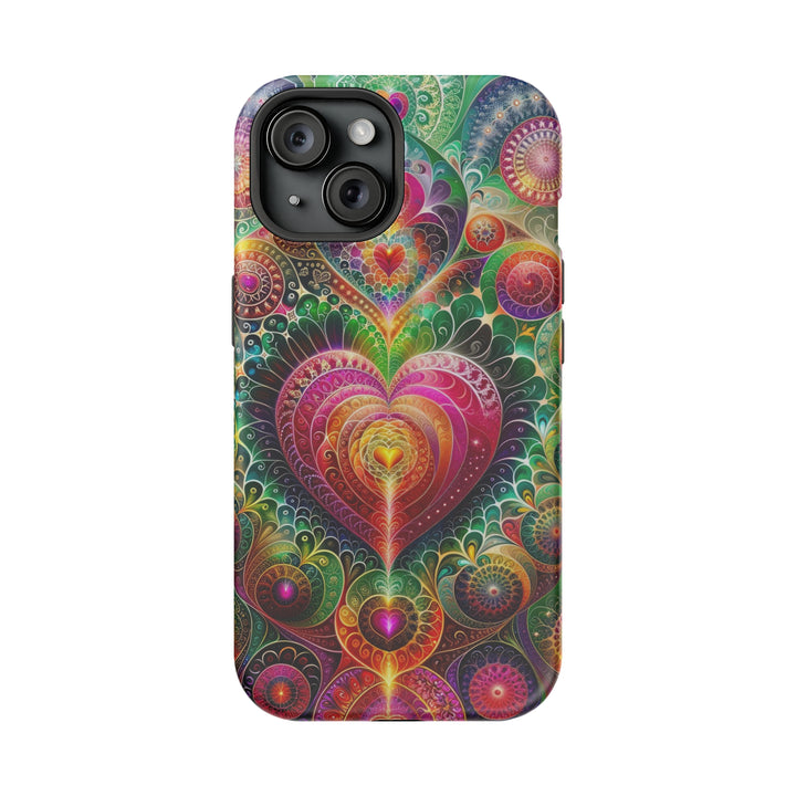 Kaleidoscopic Heart Symphony - MagSafe Tough Case
