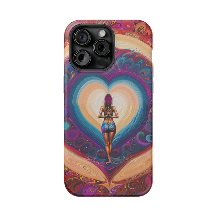 Cosmic Heart Vortex - MagSafe Tough Case