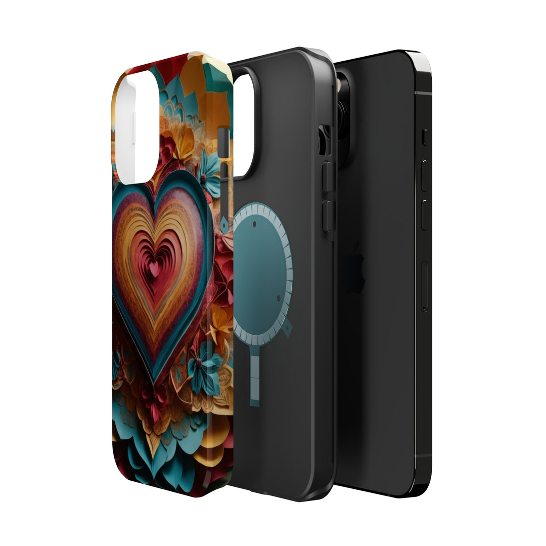 Infinite Layered Heart - MagSafe Tough Case