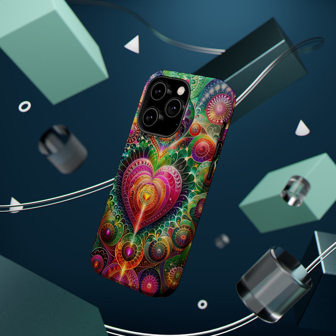 Kaleidoscopic Heart Symphony - MagSafe Tough Case
