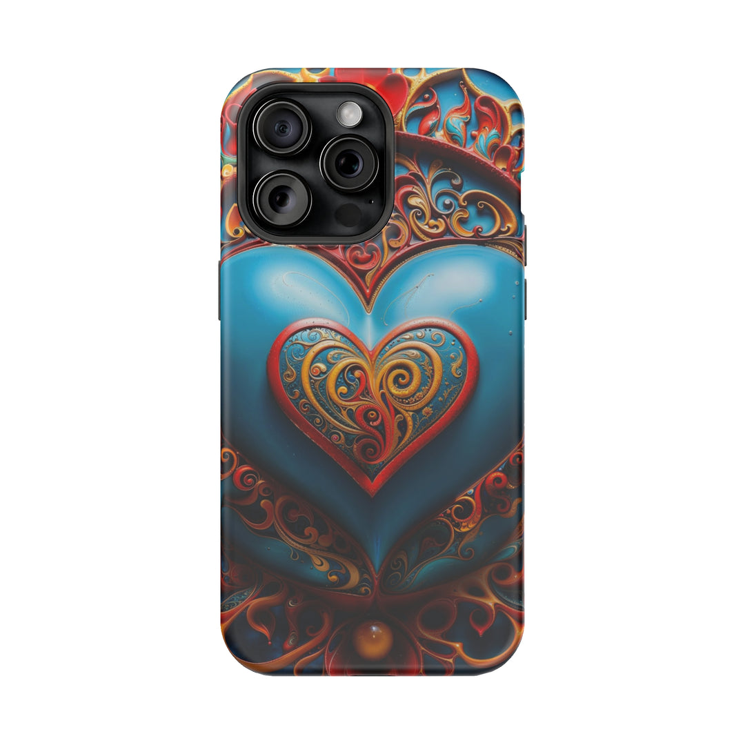 Ornate Heart Mandala - MagSafe Tough Case