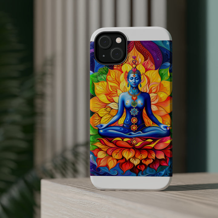 Cosmic Floral Meditation - MagSafe Tough Case