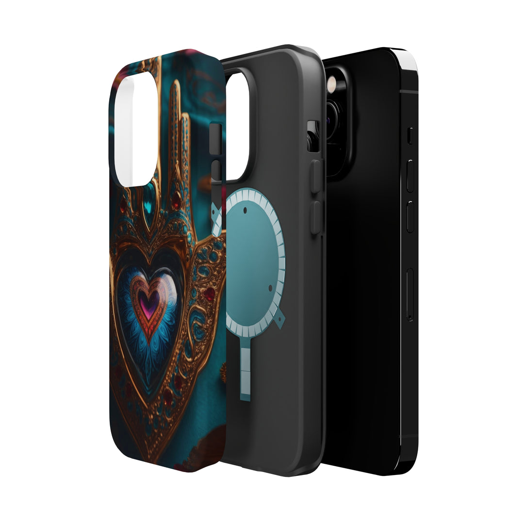 Mystical Heart Hamsa - MagSafe Tough Case