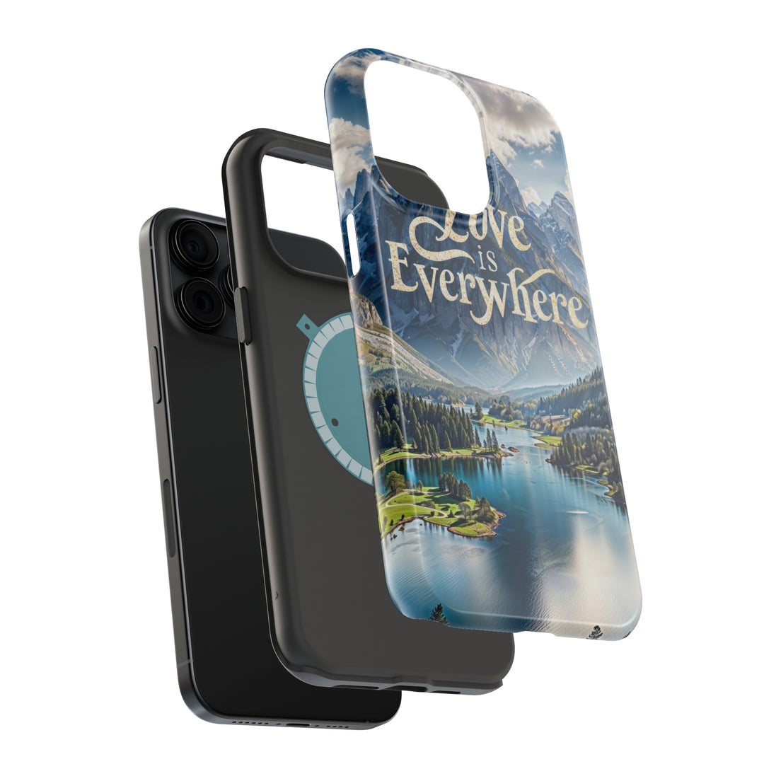 Mountainous Love Reflection - MagSafe Tough Case
