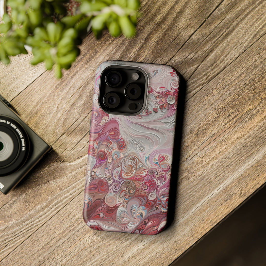 Floral Swirl Symphony - MagSafe Tough Case