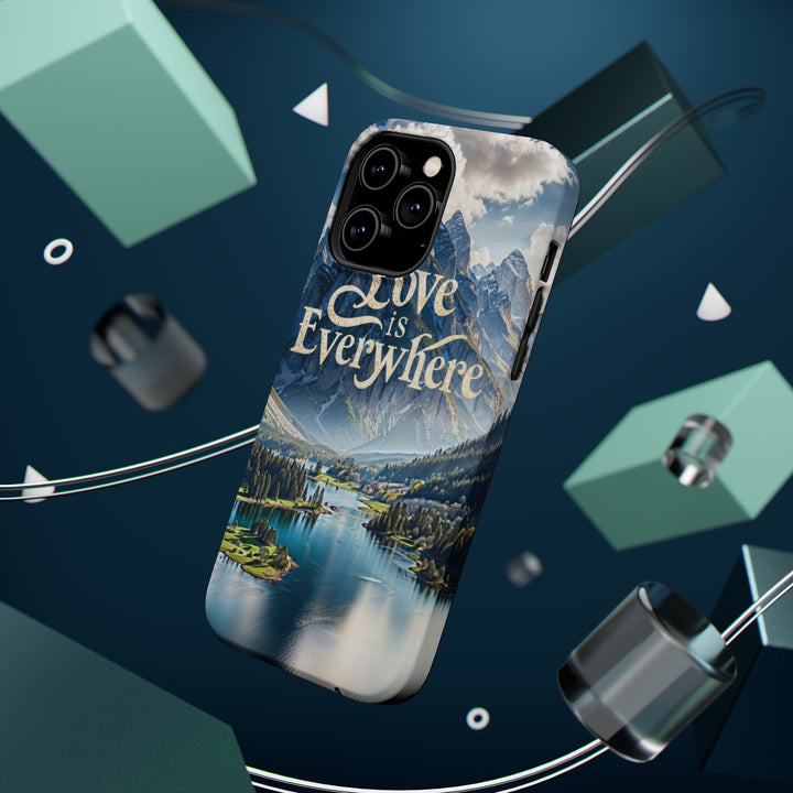 Mountainous Love Reflection - MagSafe Tough Case