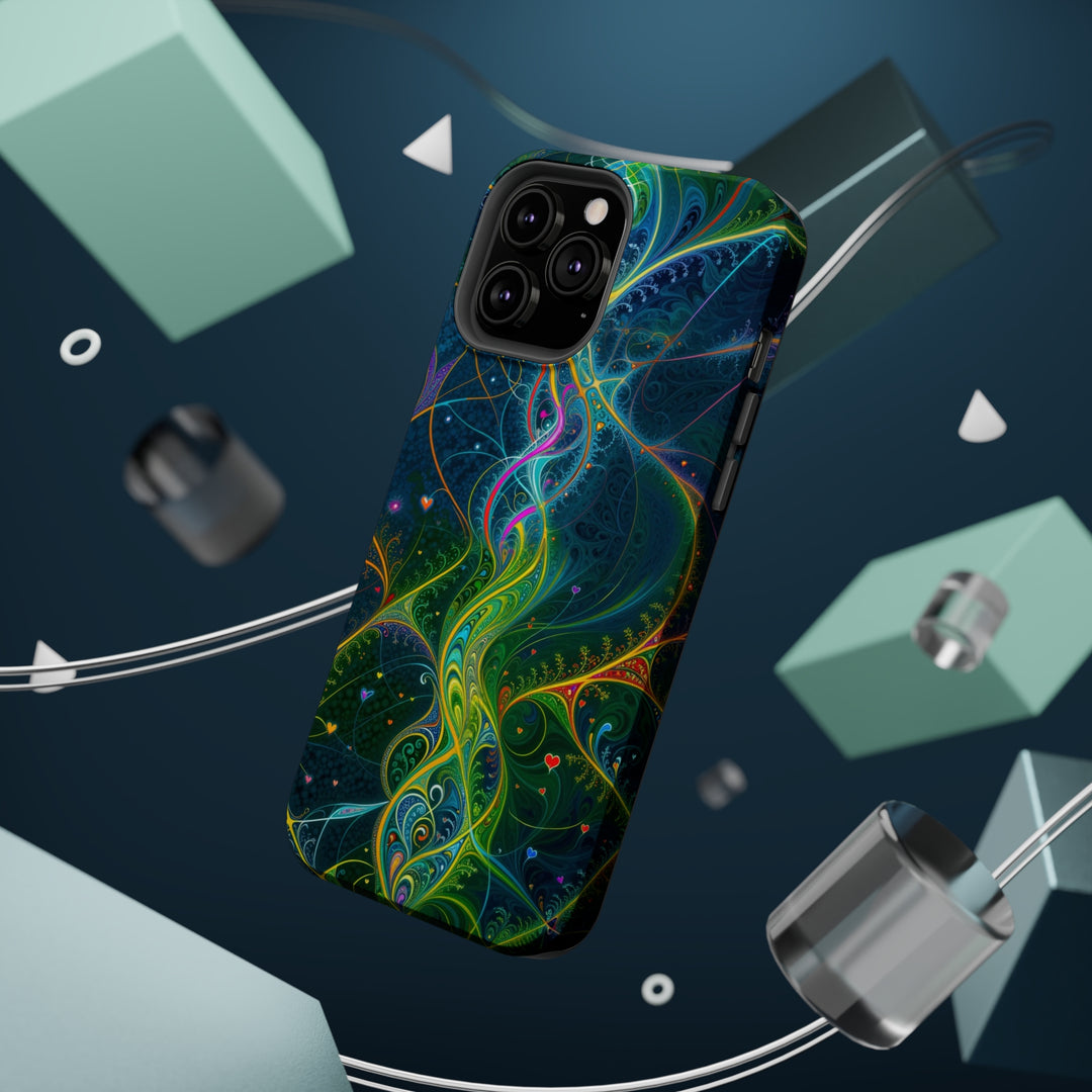 Vibrant Ethereal Swirls - MagSafe Tough Case