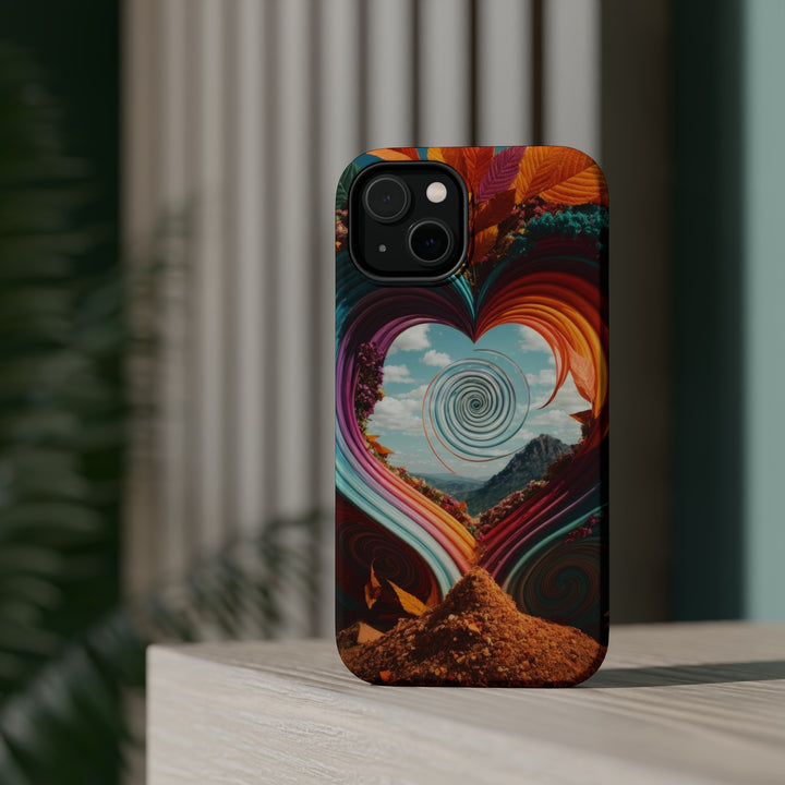 Desert Love Spiral - MagSafe Tough Case