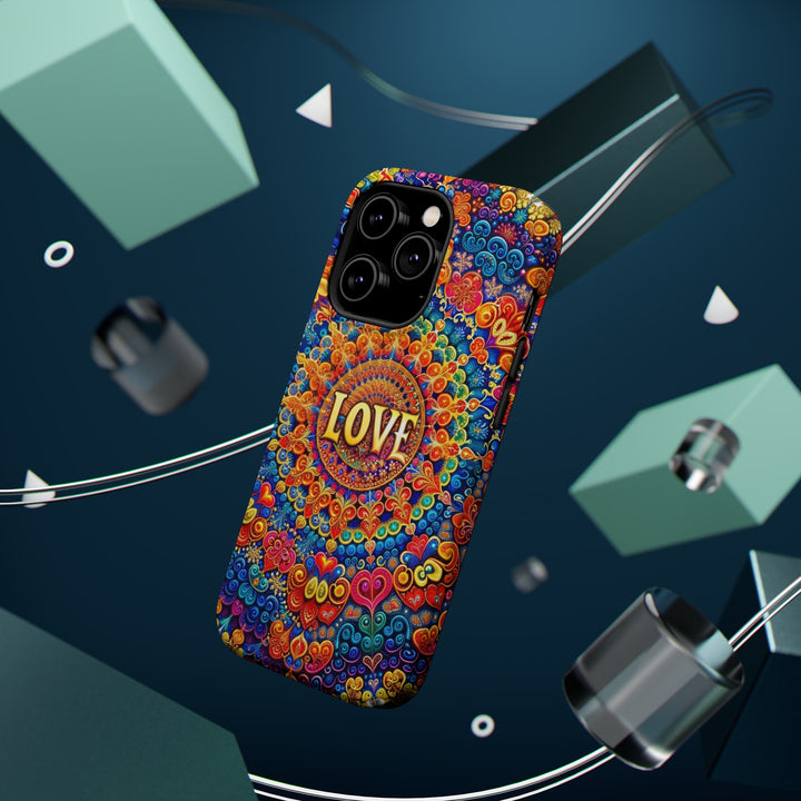 Vibrant Love Mandala - MagSafe Tough Case