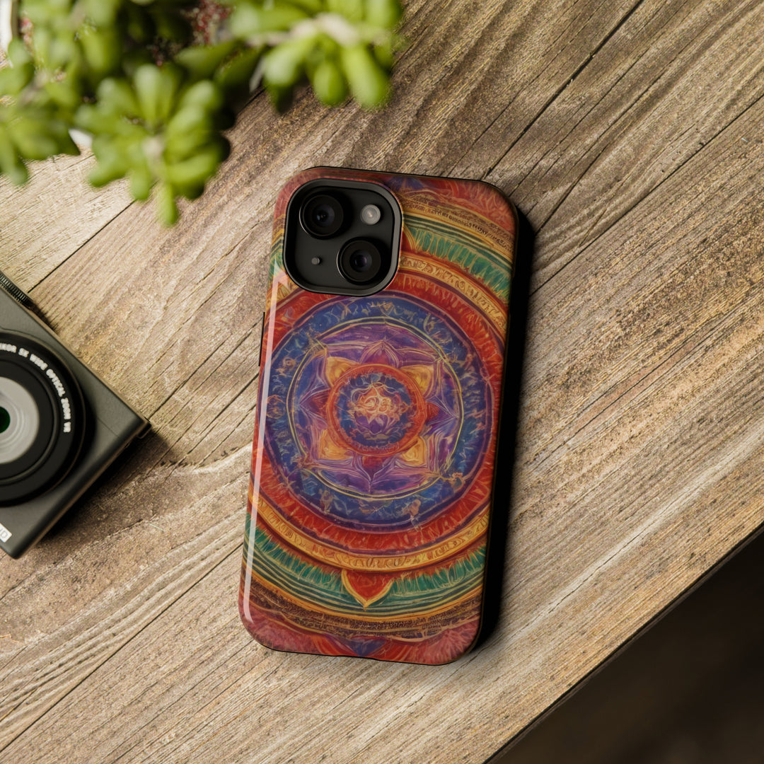 Vibrant Mandala Essence - MagSafe Tough Case