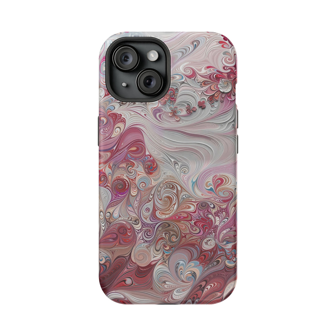 Floral Swirl Symphony - MagSafe Tough Case