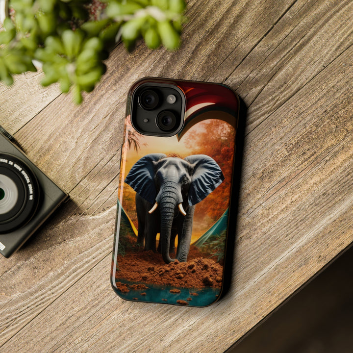 Heart Portal Elephant - MagSafe Tough Case
