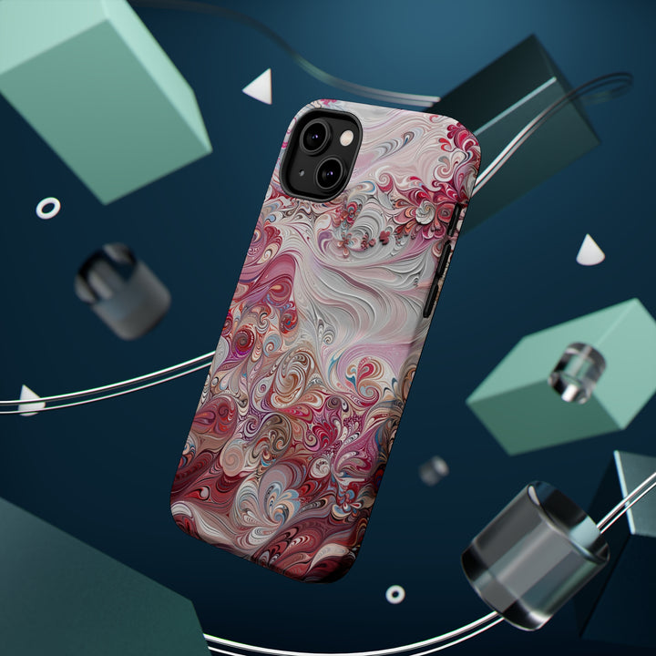 Floral Swirl Symphony - MagSafe Tough Case